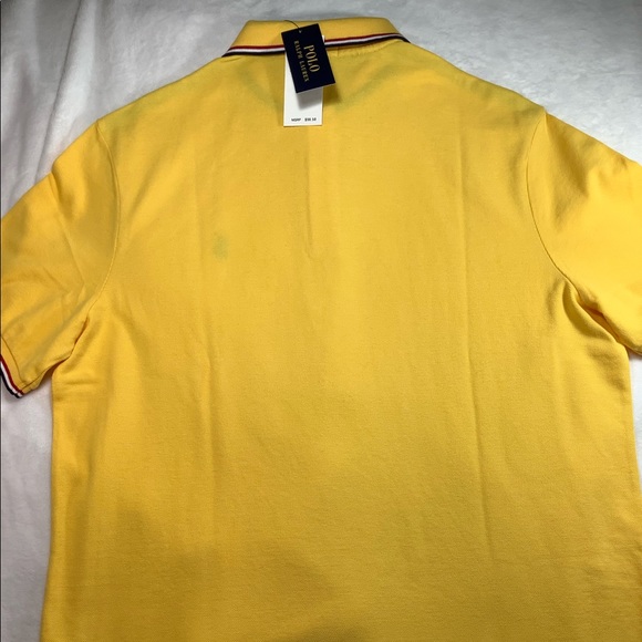 Polo Ralph Lauren Yellow Classic Mesh Spring 2020 - Picture 3 of 5